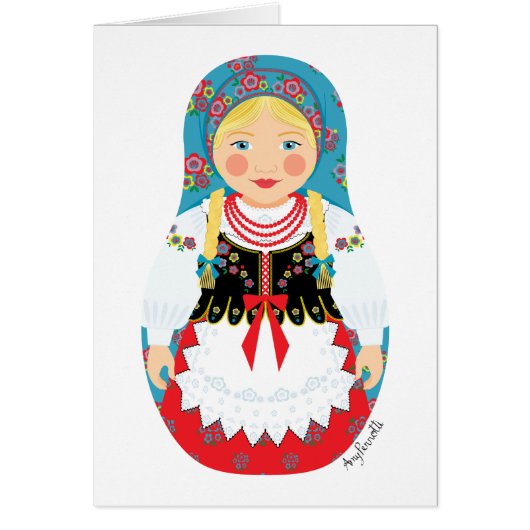 ポール・マトリョシカ・カード (正面)