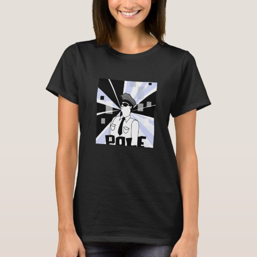 ポール・ミーム警察   Tシャツ (正面)