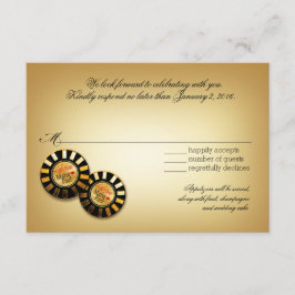 ポール ラスベガスVIP RSVP 返信 | 赤