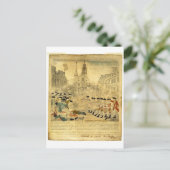 ポール・リビアによるボストン虐殺事件 ポストカード (スタンド正面)