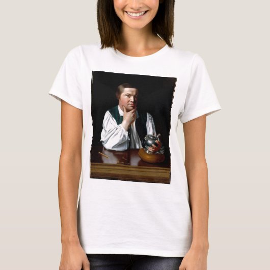 ポール・リビアのポートレート Tシャツ (正面)
