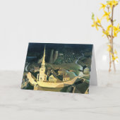 ポール・リヴァースの真夜中の乗り物 カード (黄色い花)