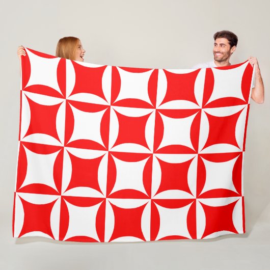 ポール・レッド・パターンを払うためにピーターを奪う フリースブランケット (インサイチュ)