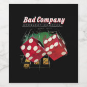 ポール・ロジャースに捧ぐ バッド・カンパニー・ブルース ワインラベル (シングルラベル)