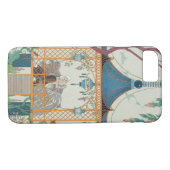 ポール・ヴェルレーヌ著「祝日Galantes」のためのイラストレーション Case-Mate iPhoneケース (裏面(横))