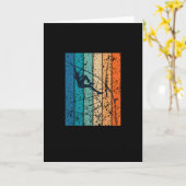 ポール・ヴォルト・レトロ カード (黄色い花)