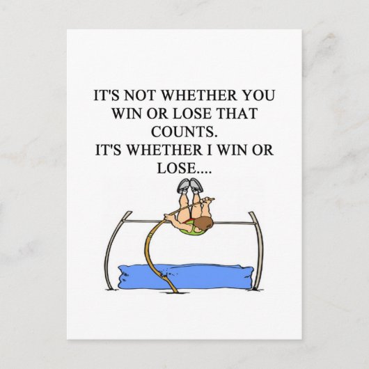 ポール・ヴォールティングが大好き ポストカード (正面)