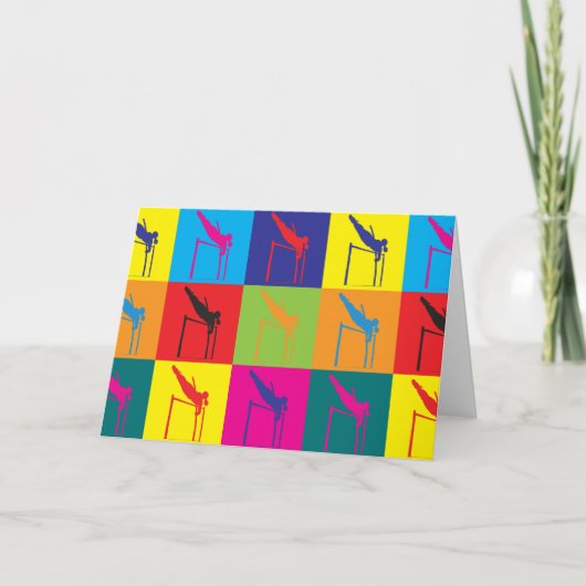 ポール・ヴォールティングポップ・アートの・アート カード (正面)