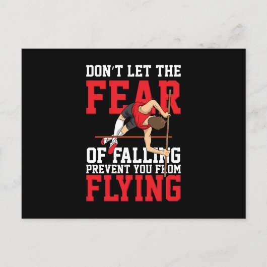 ポール・ヴォールティング・スポーツ ポストカード (正面)