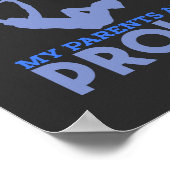 ポール・ヴォールト – 私の両親誇りを持った ポスター (角)