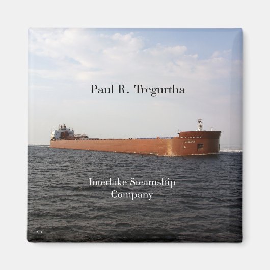 ポール・R・トレガルタ磁石 マグネット (正面)