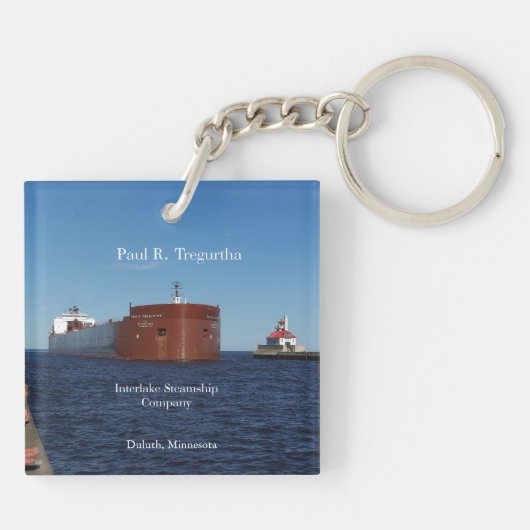 ポール・R・トレグルサ・ダルースのキーチェーン キーホルダー (裏面)