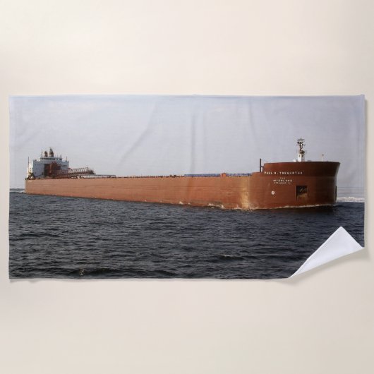 ポール・R・トレグルタビーチタオル ビーチタオル (正面)