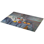 ポールCézanneペパーミントのボトルの静物画の芸術 カッティングボード (角)