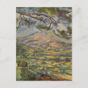 ポールCézanne著Mont Sainte-Victoire ポストカード