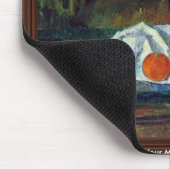 ポールCézanne (最も最高のな質)著ビュッフェ マウスパッド (コーナー)