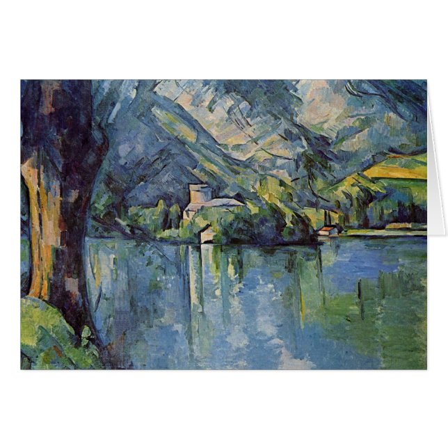 ポールCézanne - annecy湖 (正面横)