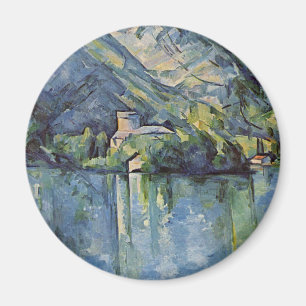 ポールCézanne - annecy湖 マグネット