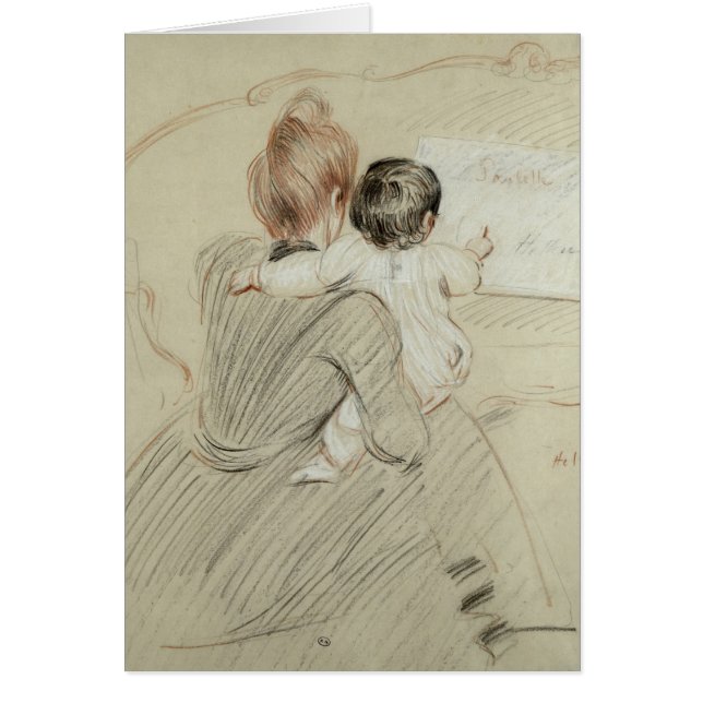 ポールHelleuおよび彼女の娘Paulette夫人 (正面)