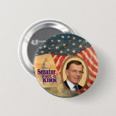 ポールKirk Pin上院議員 缶バッジ (正面&裏面)