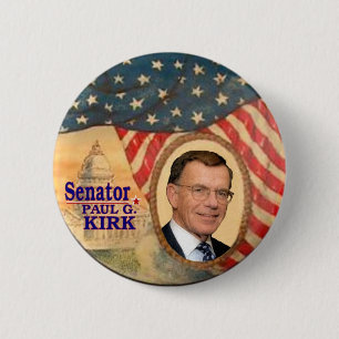 ポールKirk Pin上院議員 缶バッジ