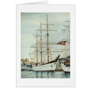 ポールMcGeheeの高い船の"Gorch Fock"カード
