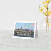 ポールMcGeheeの"ジョージタウン-主橋"カード カード (黄色い花)