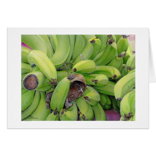 ポールMcGeheeの"バナナ"カード (正面横)