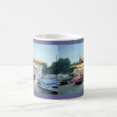 ポールMcGeheeの"夏の夜"のマグ コーヒーマグカップ (中央)