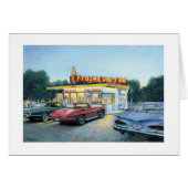 ポールMcGeheeの"夏の夜"カード (正面横)