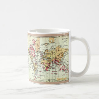 ポールMcGeheeの"旧式な大英帝国の地図"のマグ コーヒーマグカップ