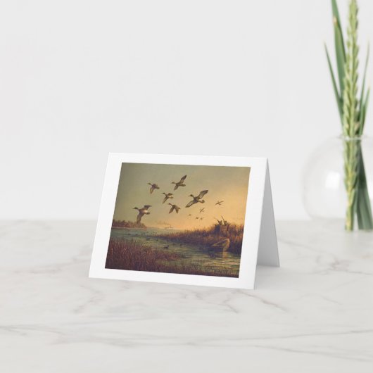 ポールMcGeheeの"東の海岸のマガモ"カード カード (正面)