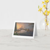 ポールMcGehee "たそがれの"カードの古いボルティモア カード (黄色い花)