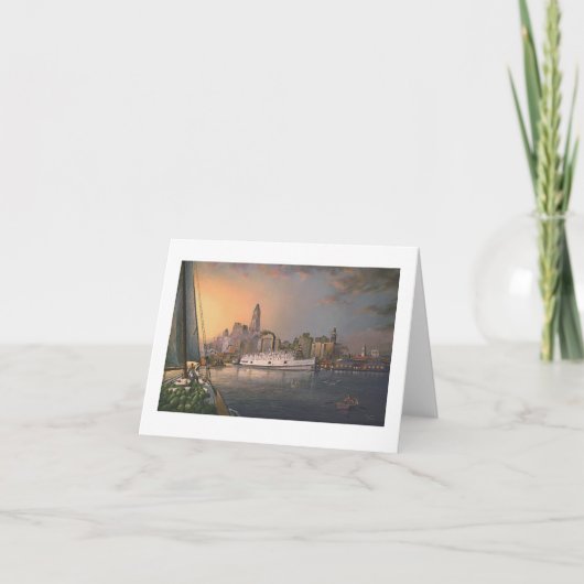 ポールMcGehee "たそがれの"カードの古いボルティモア カード (正面)