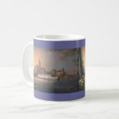 ポールMcGehee "たそがれの"マグの古いボルティモア コーヒーマグカップ (正面左)