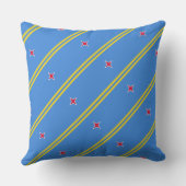 ポールMcGehee "アルバ旗"の枕 クッション (裏面)