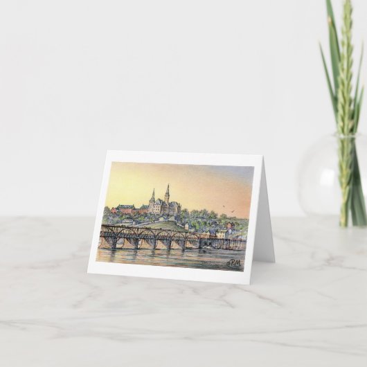 ポールMcGehee "ジョージタウン- 1887年"のカード カード (正面)