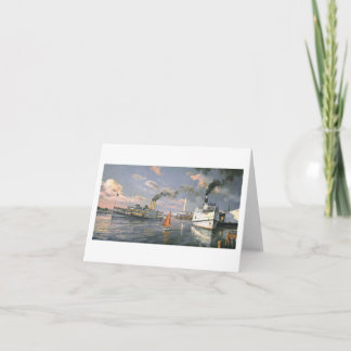 ポールMcGehee "ポトマックの蒸気船"カード カード