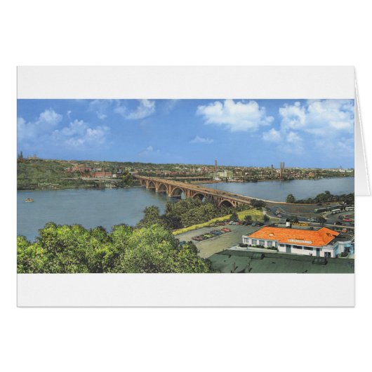 ポールMcGehee "ポトマック川ヴィスタ1955年"カード (正面横)