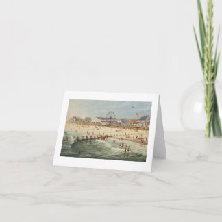 ポールMcGehee "古いRehobothのビーチ"カード カード