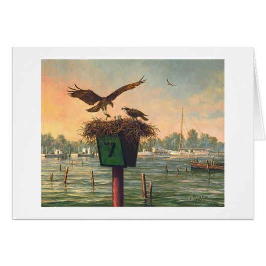 ポールMcGehee "日曜日の朝"カード (正面横)