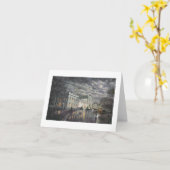 ポールMcGehee "月光によるホワイトハウス"カード カード (黄色い花)