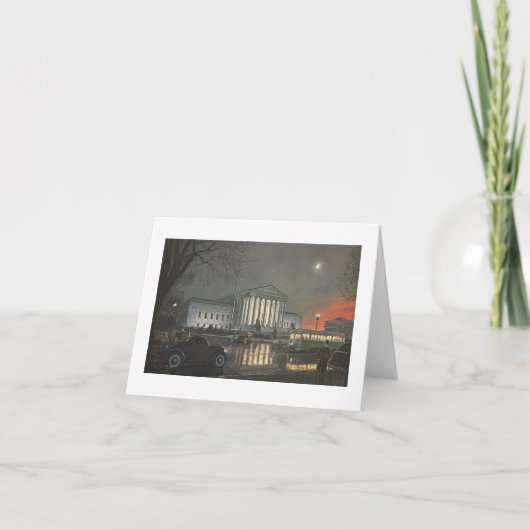 ポールMcGehee "月光による最高裁判所"カード カード (正面)