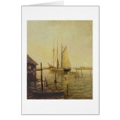 ポールMcGehee "Boothbay港"カード (正面)