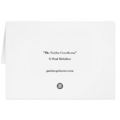 ポールMcGehee "Fairfaxの裁判所"カード (裏面横)