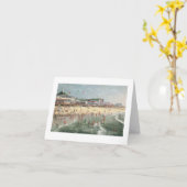 ポールMcGehee "Rehobothのビーチの記憶"カード カード (黄色い花)