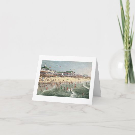 ポールMcGehee "Rehobothのビーチの記憶"カード カード (正面)