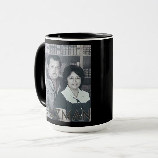 ポールSR. & MARGARET GUZMAN MUG マグカップ (正面左)