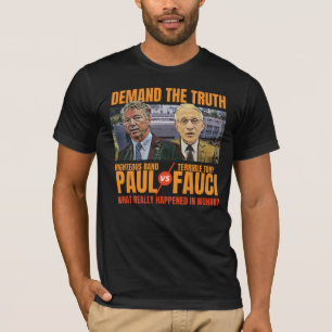ポールvsフォーシ・ファイア・フォーシの真実を求める tシャツ