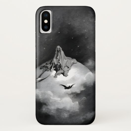 ポーレイブンイラストレーションバイグスターブドーレ Case-Mate iPhoneケース (裏面)